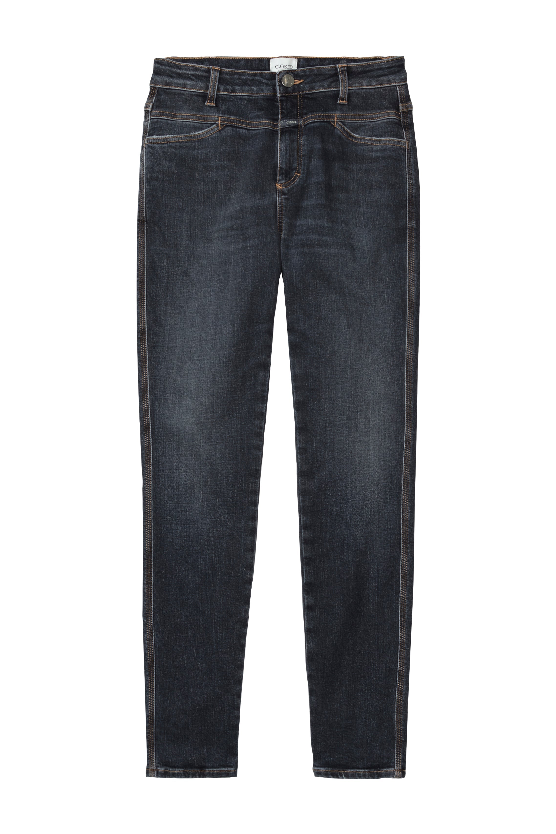 Skinny Pusher Jeans - Dark Grey - Women