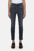 Skinny Pusher Jeans - Dark Grey - Women