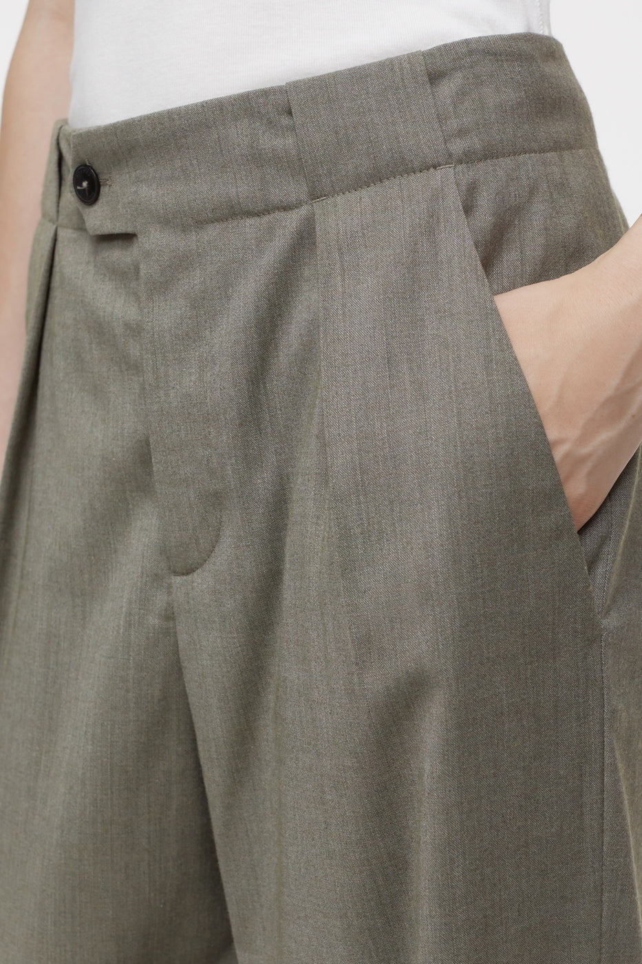 Mawson Trousers - Green Weed - Women