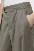 Mawson Trousers - Green Weed - Women