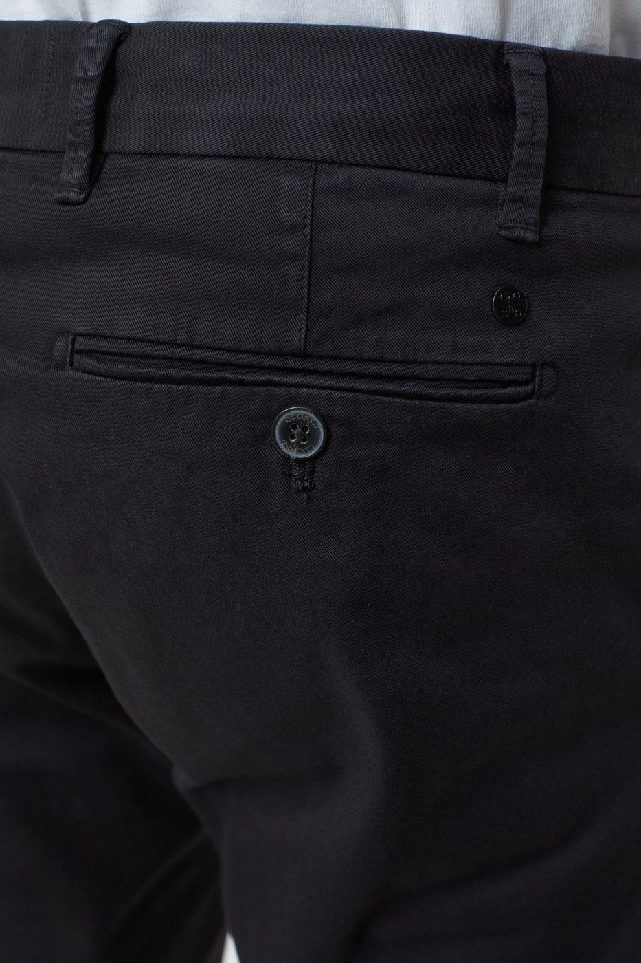 Clifton Slim Trousers - Black - Men