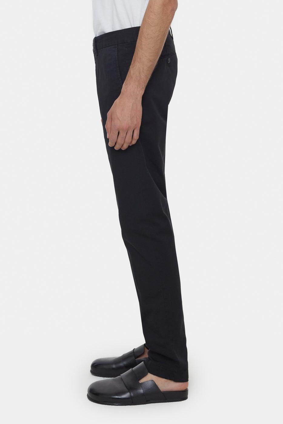 Clifton Slim Trousers - Black - Men