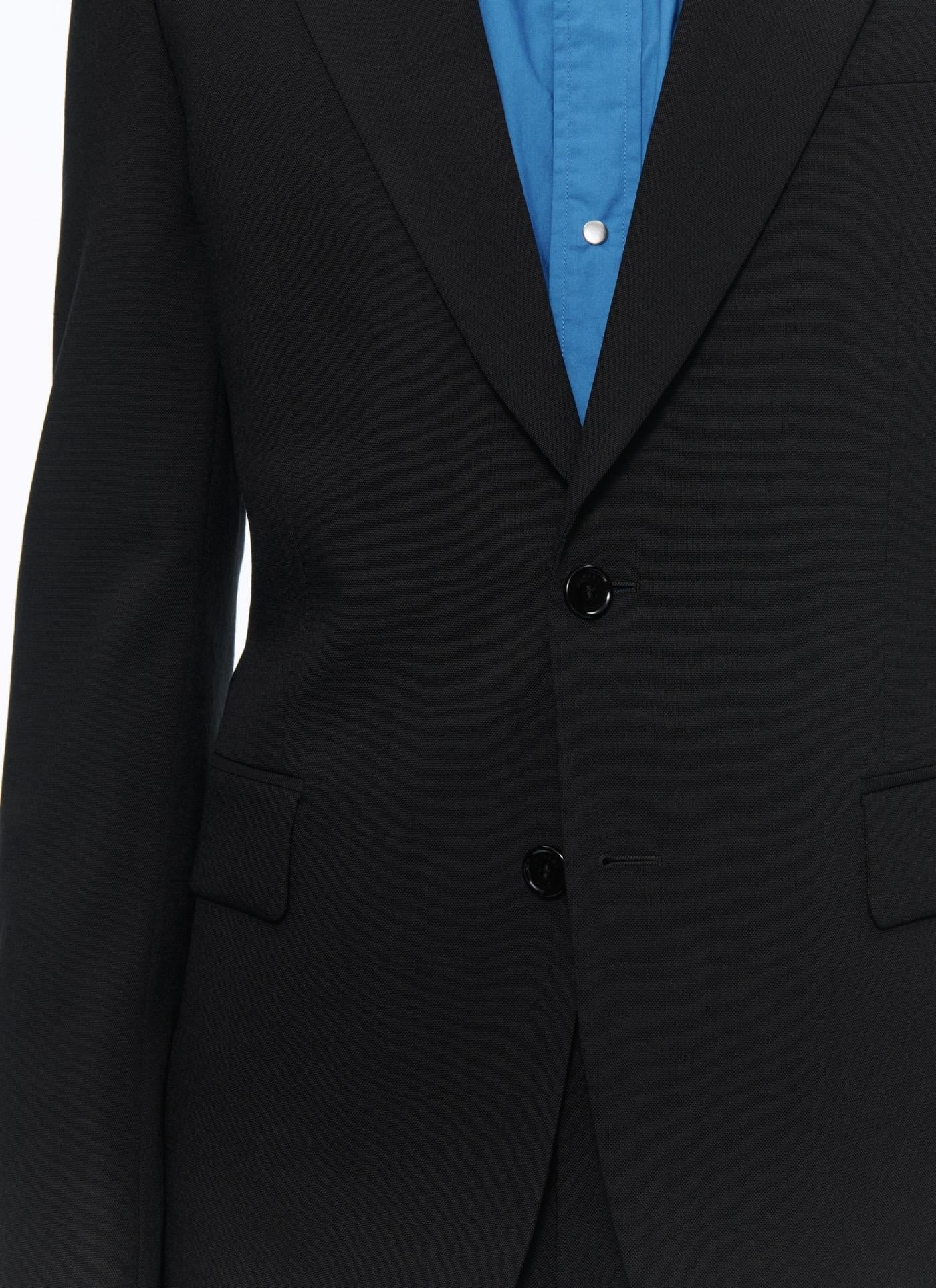 Fursac - Wool Canvas Suit - Black