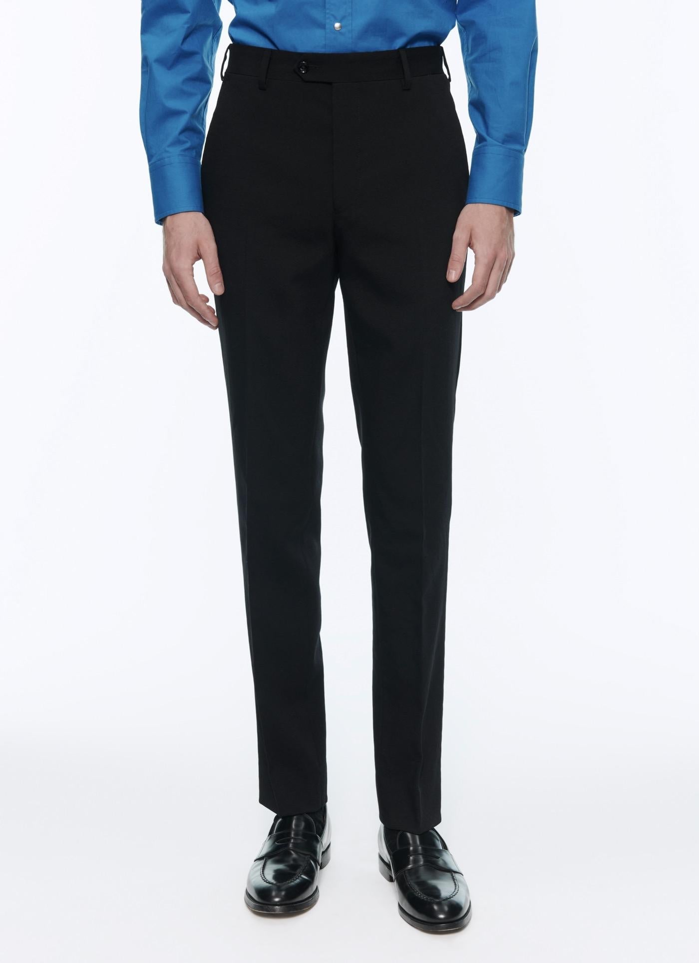 Fursac - Wool Canvas Suit - Black