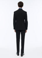 Fursac - Wool Canvas Suit - Black