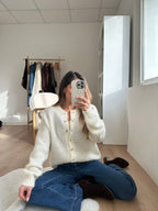 Cardigan Garance Écru