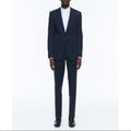 Fursac - 2-Piece Plain Navy Co Li Suit - Navy