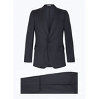 Gray Fade Herringbone 2-Piece Suit - Anthracite