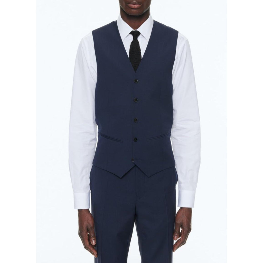Fursac - 3-Piece Suit In Virgin Wool - Navy