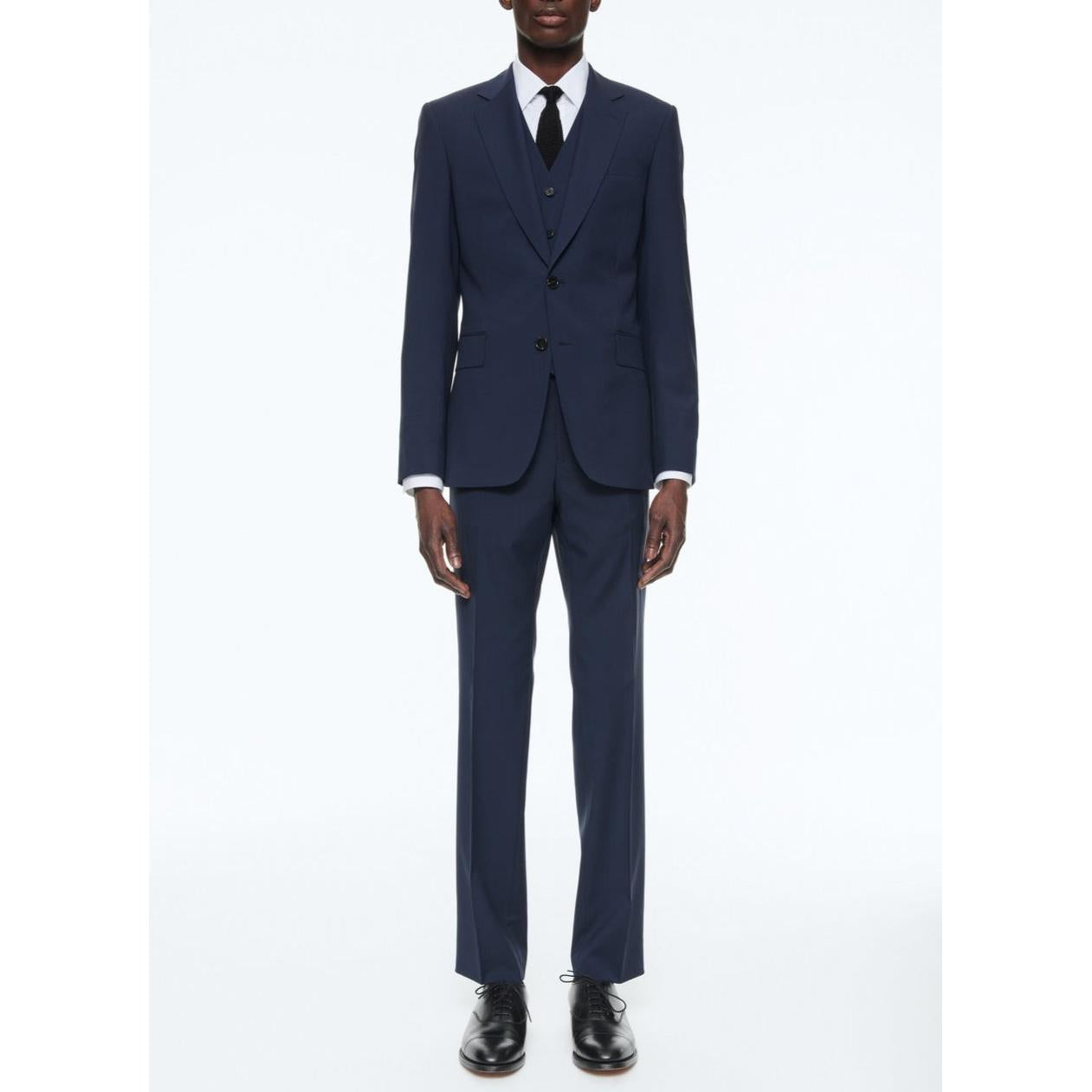Fursac - 3-Piece Suit In Virgin Wool - Navy
