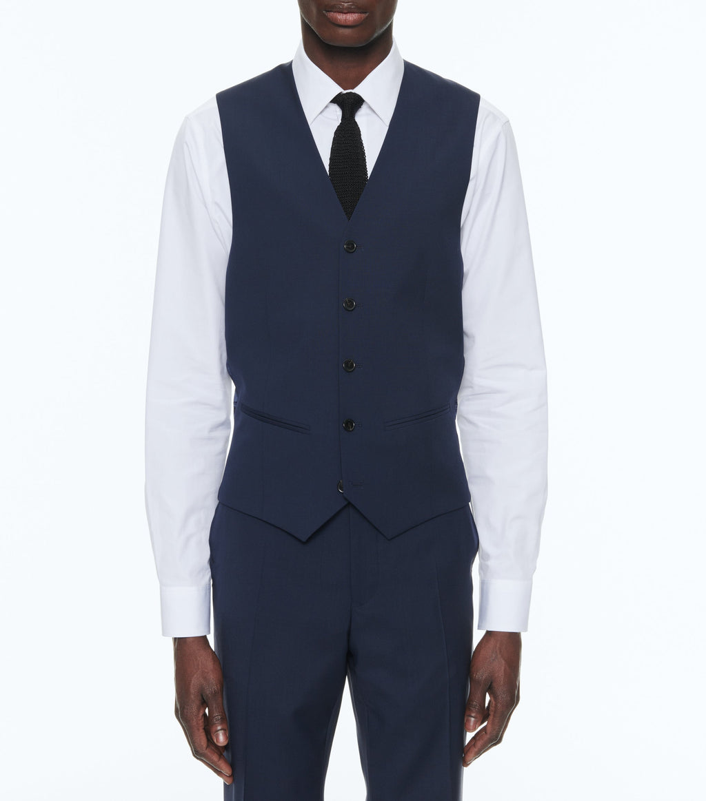 Fursac - Three-Piece Suit - Petrol Blue - Men