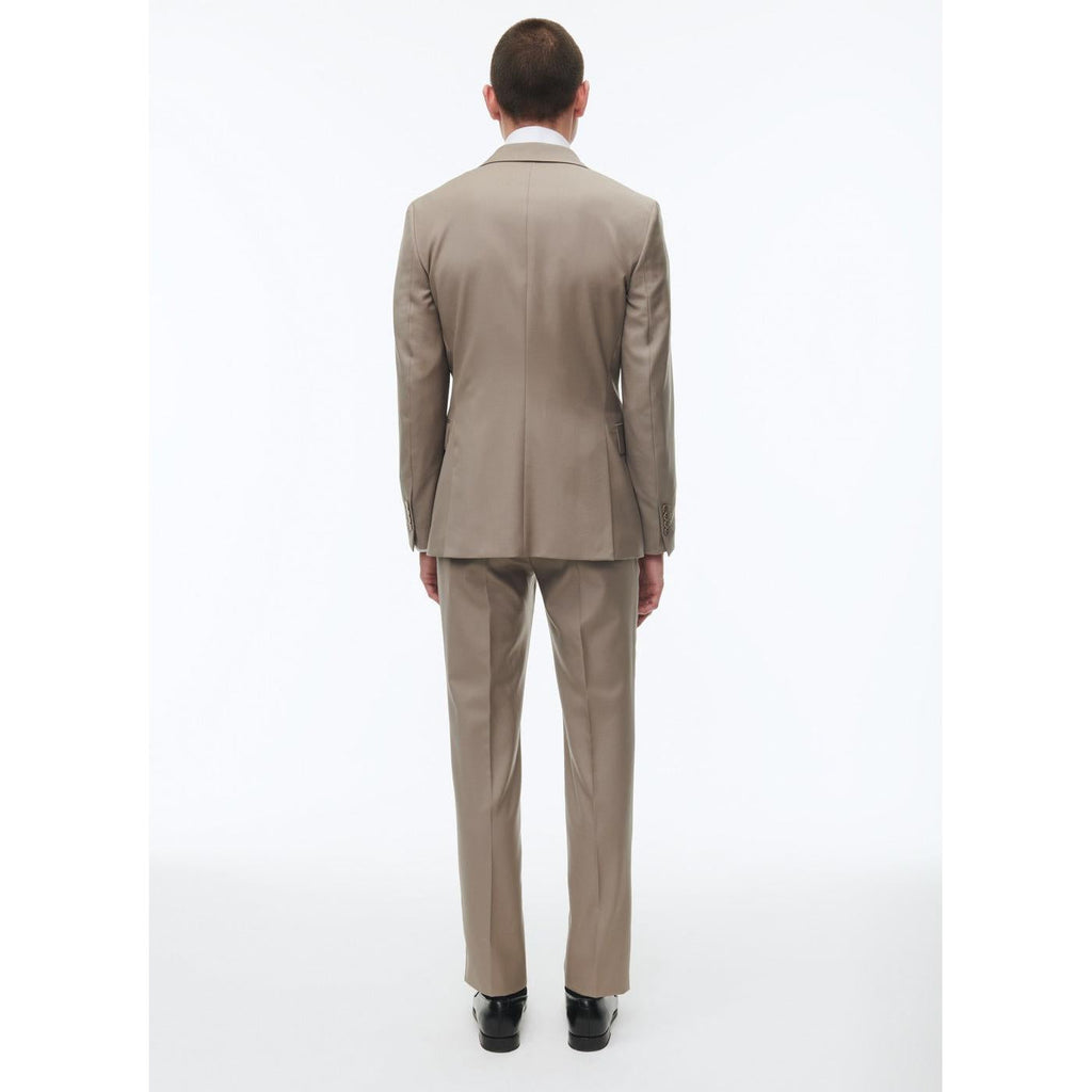 Fursac - Costume 2 Pièces En Serge De Laine - Beige - Homme