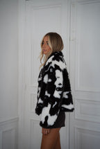 Manteau Fourrure Jaelle - Chocolat