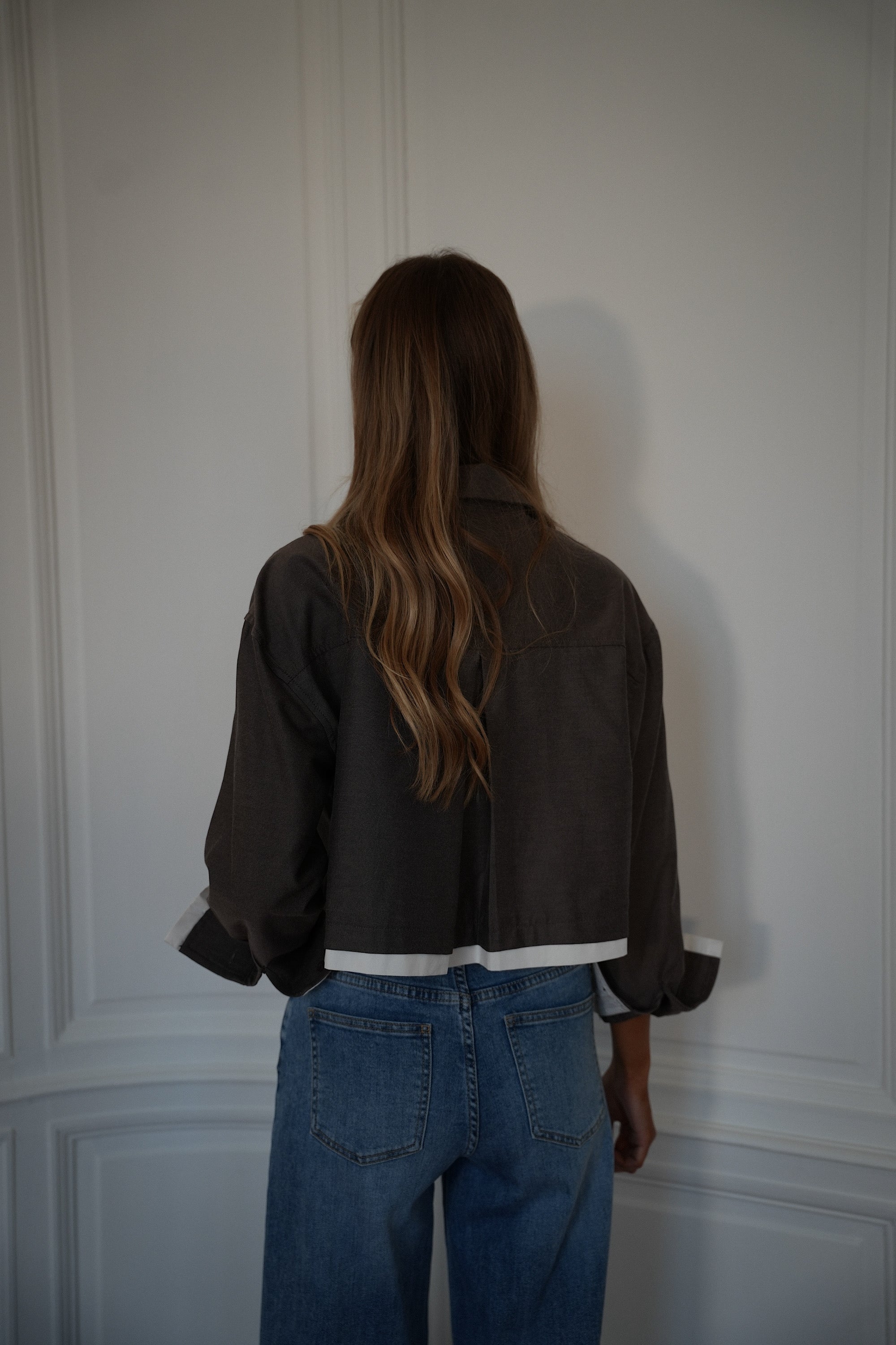 Valencia Taupe - Camisa Corta