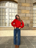 Anna Red Sweater