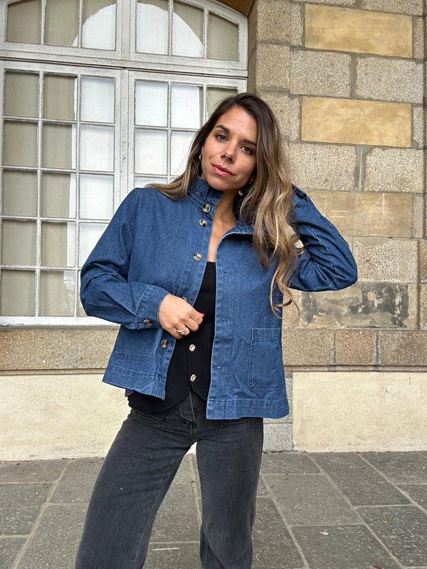 Veste en jean Isaure