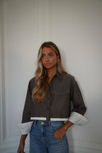 Valencia Taupe - Camisa Corta