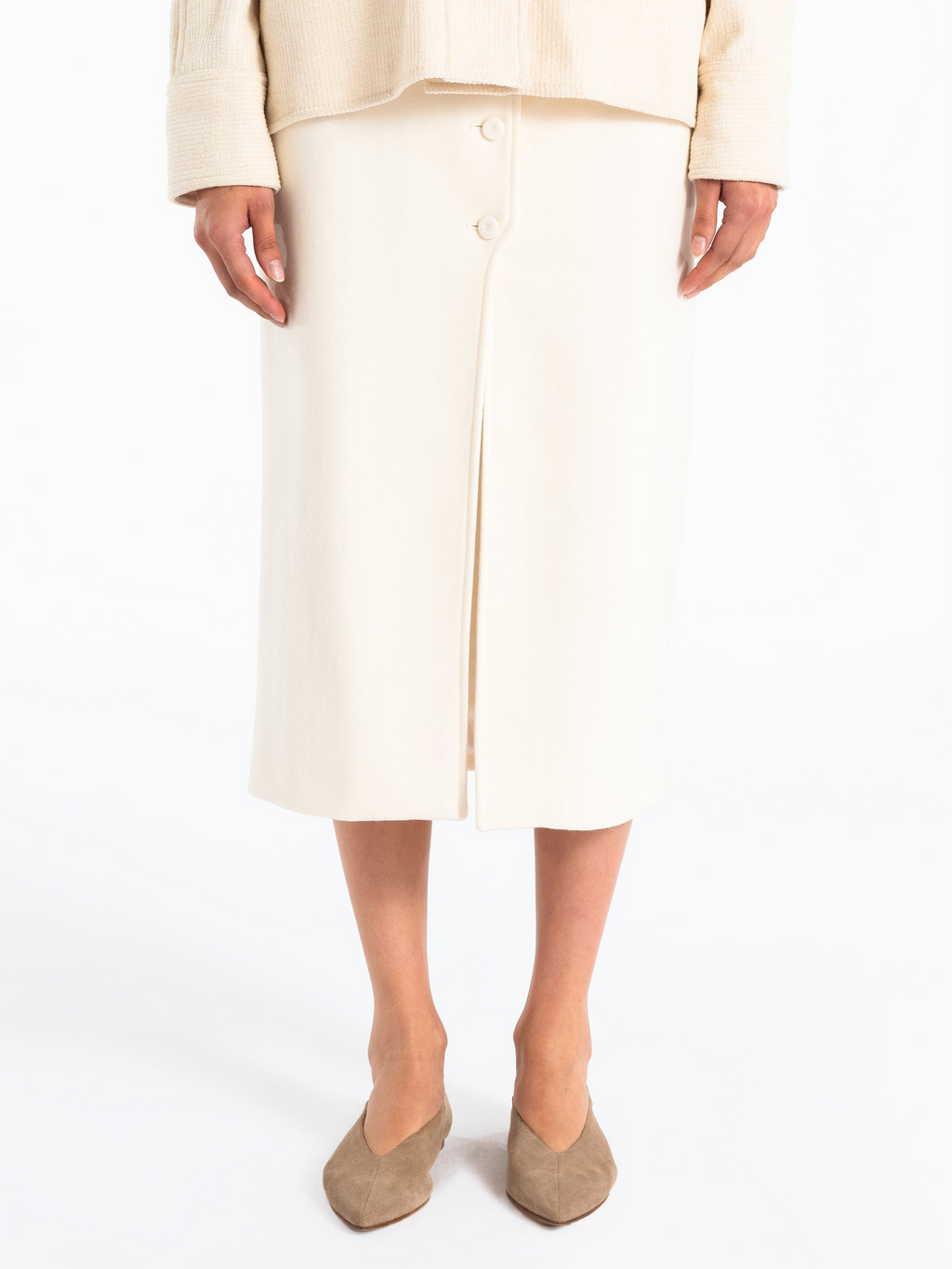 Margaux Lonnberg - Falda Jagger - Off White