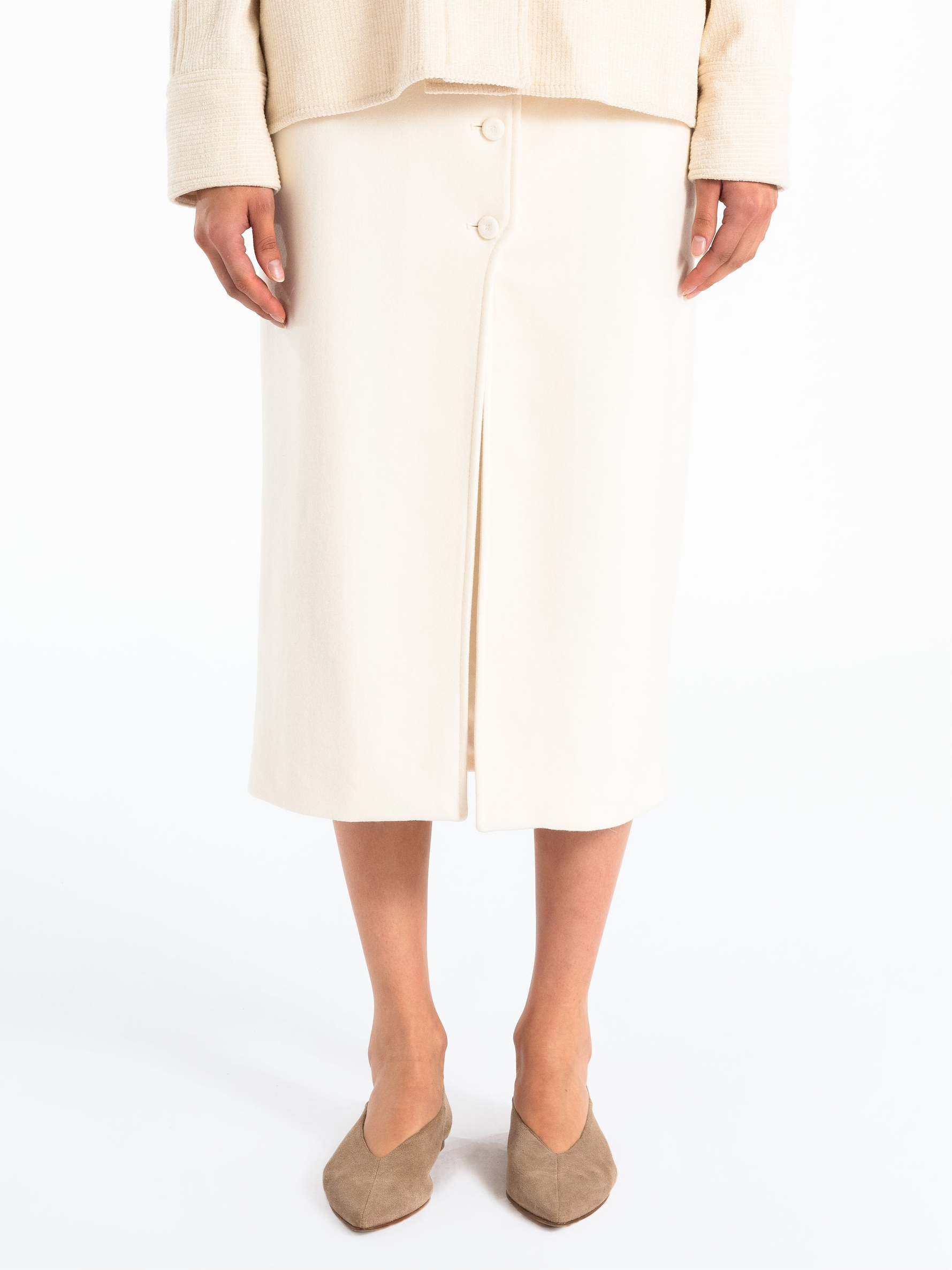 Margaux Lonnberg - Falda Jagger - Off White