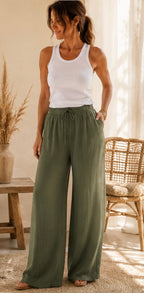 Eden Khaki Trousers
