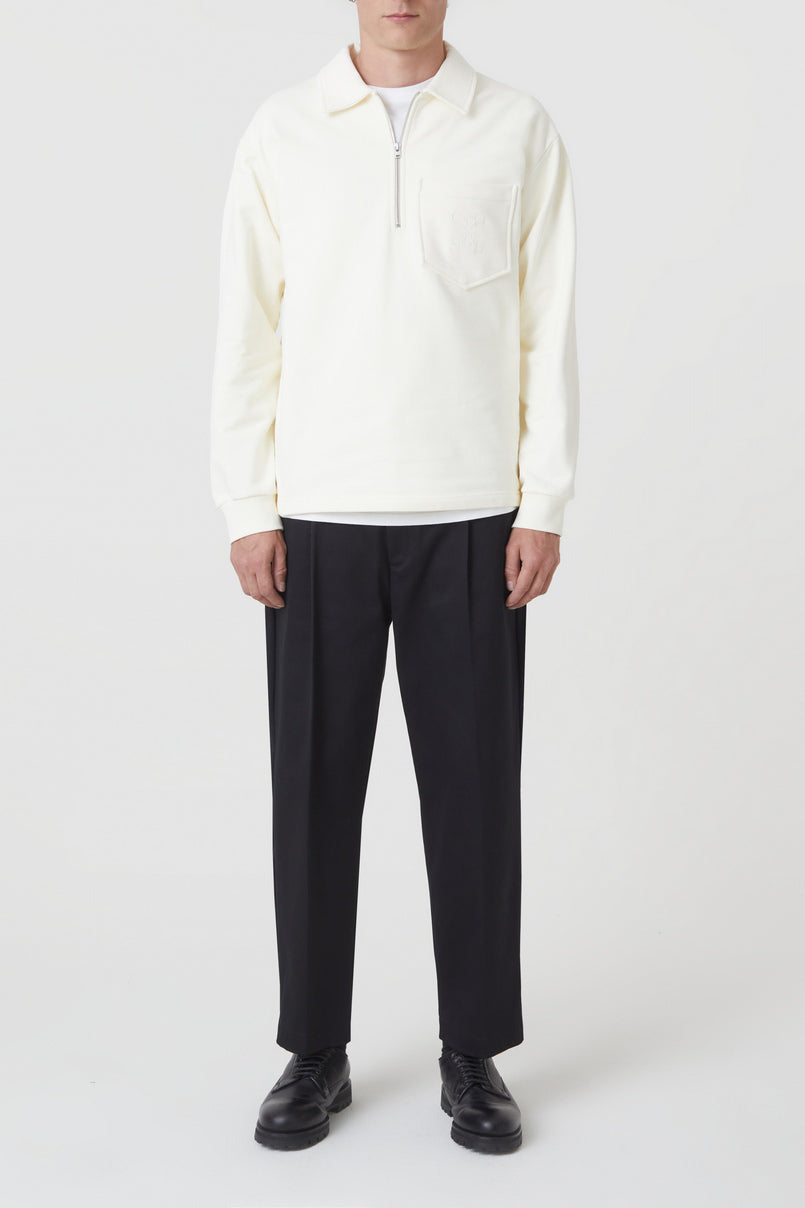 Closed - T-Shirts Zip-Up Polo - Black - Homme