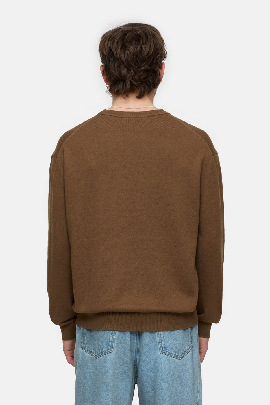Crewneck Long Sleeve - Teak Wood - Homme