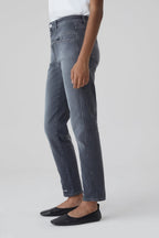 Pedal Pusher Jeans - Mid Grey - Women