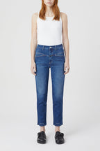Jeans Pedal Pusher - Azul oscuro - Mujer
