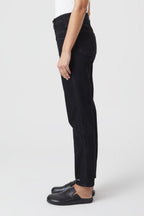 Jeans Pedal Pusher - Black - Femme