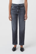 Jeans Pedal Pusher - Dark Grey - Mujer