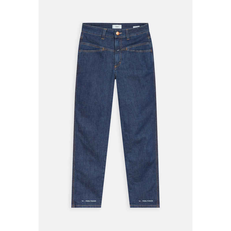 Jean Closed Pedal Pusher - Bleu Foncé - Femme