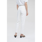 Pedal Pusher Jeans - Cream - Women