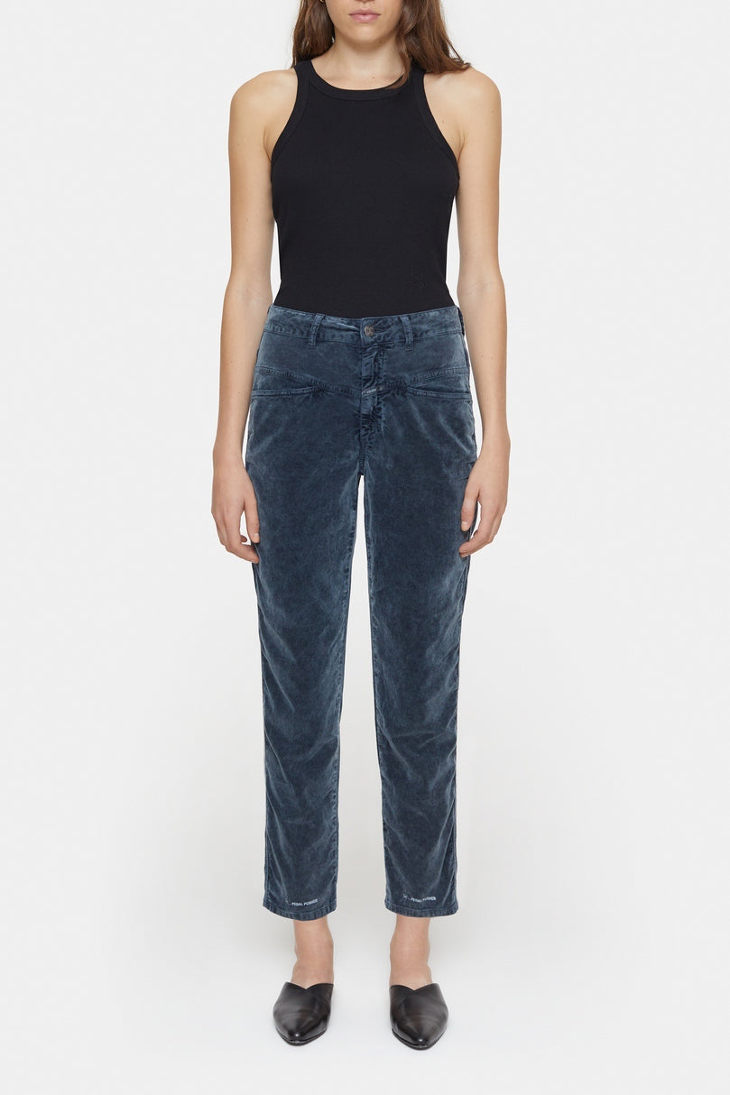 Pedal Pusher Trousers - Dark Night - Women