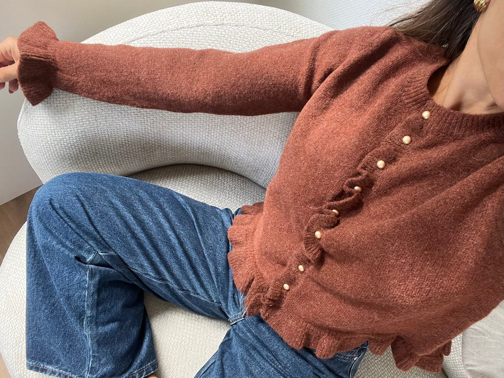 Maxine Brown Cardigan