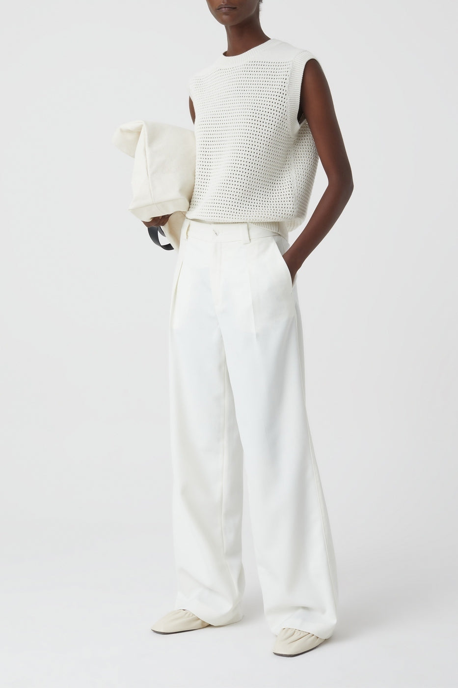 Pantalon Brooks - Ivory - Femme