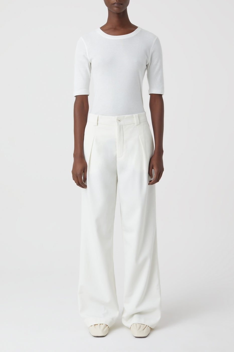 Pantalon Brooks - Ivory - Femme