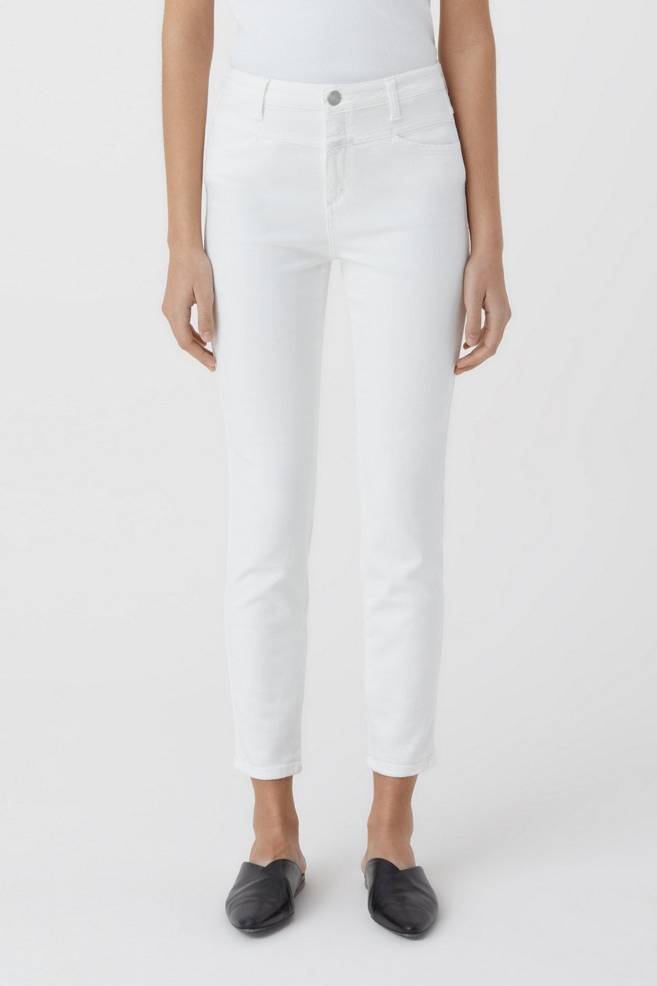 Jeans Skinny Pusher - White - Femme