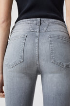 Skinny Pusher Jeans - Mid Grey - Women