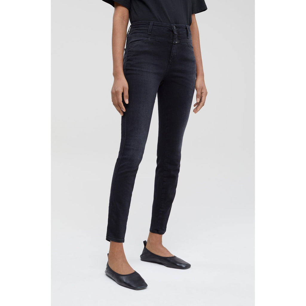 Jean Skinny Pusher - Dark Grey - Femme
