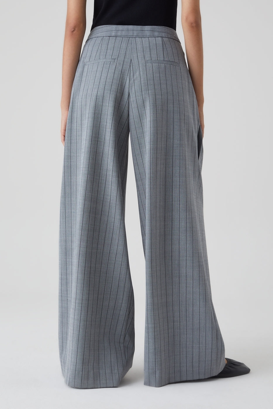 Pantalon Zola - Dark Grey Melange - Femme