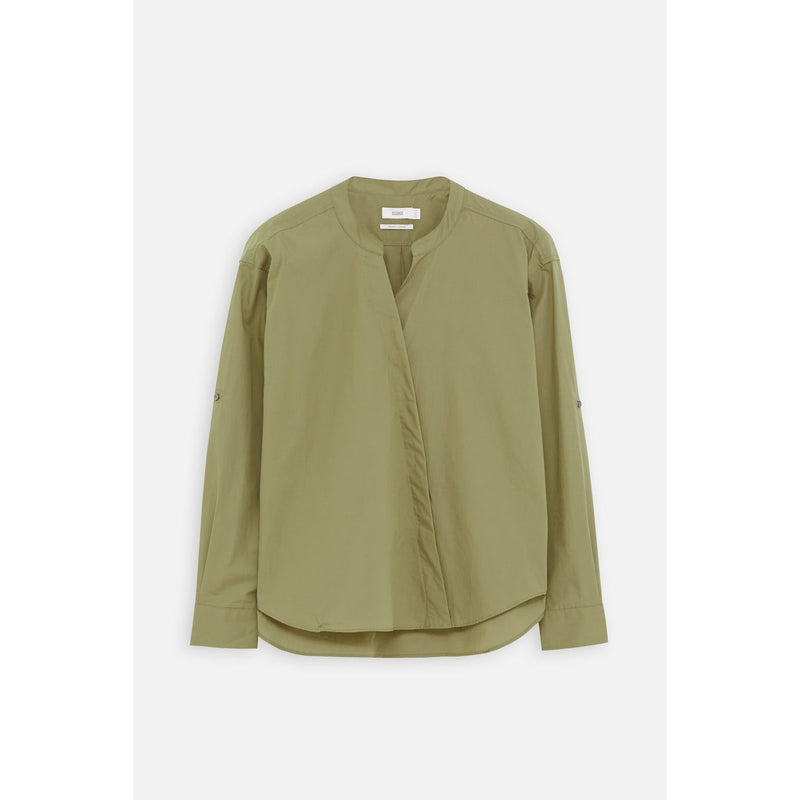 Closed - White Closed Shirt - Ombre Green - Women