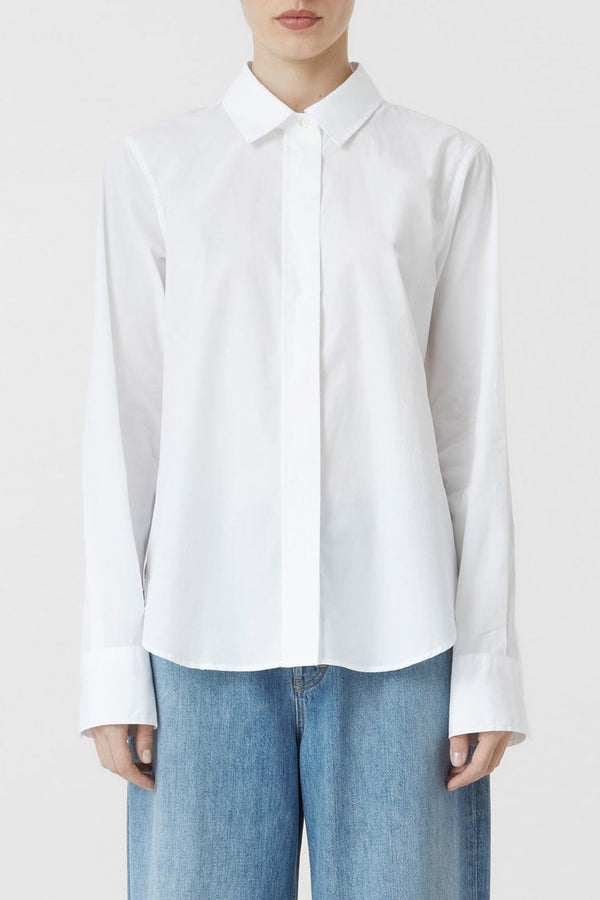 Camisa Clásica - White - Mujer