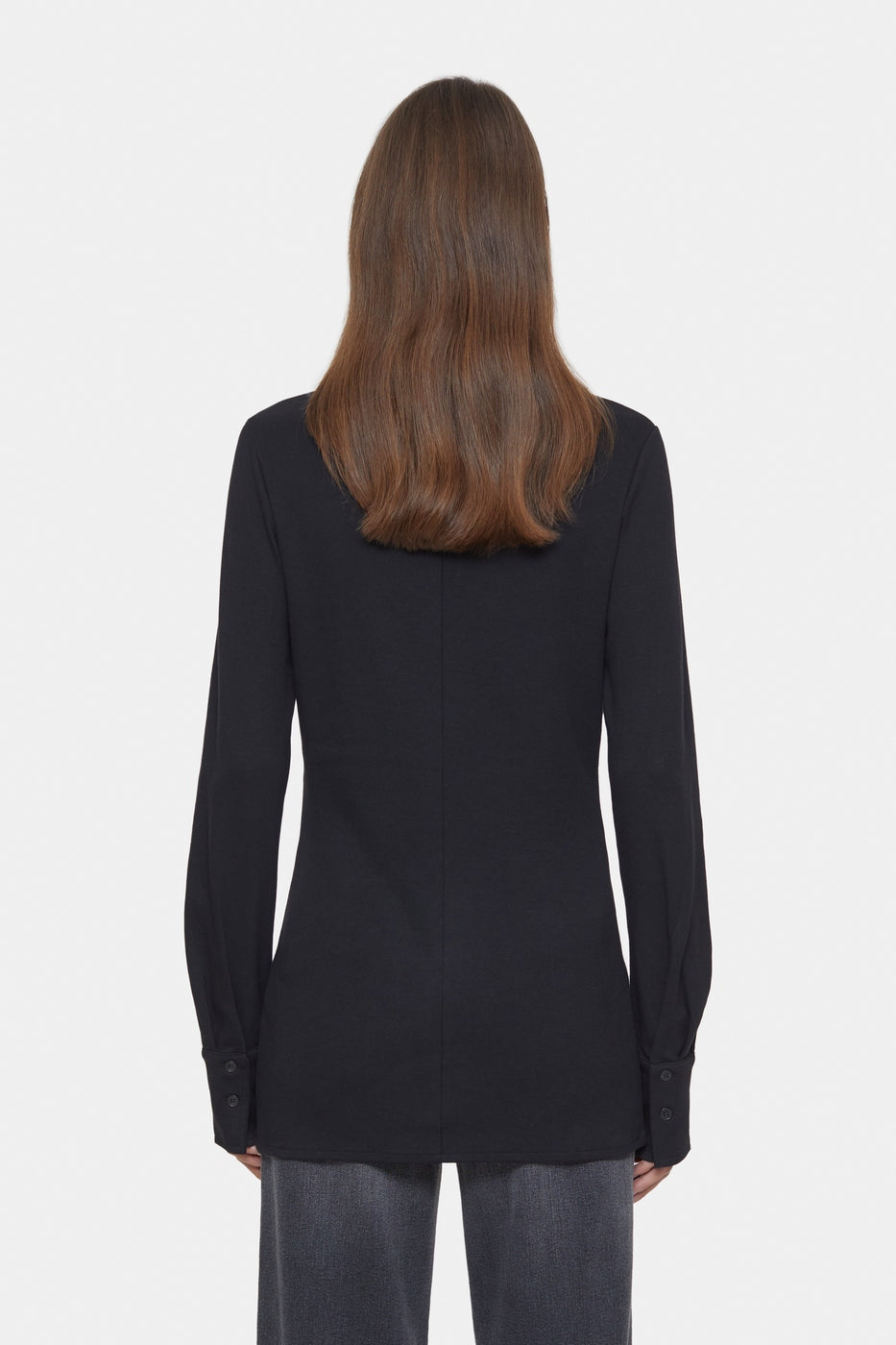 Fitted Shirt - Black - Women
