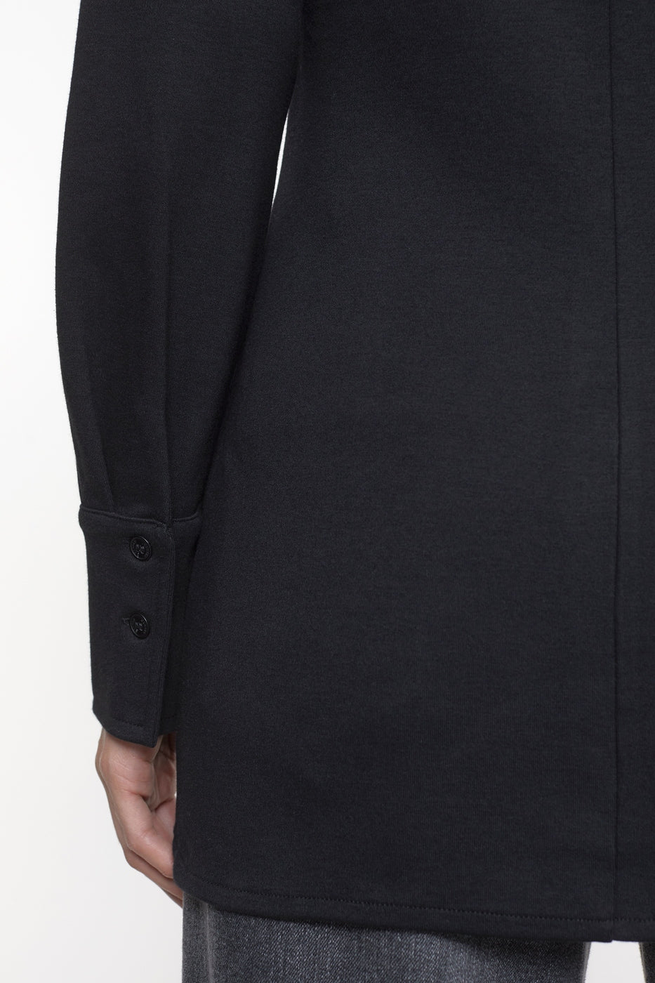 Fitted Shirt - Black - Women