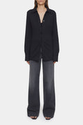 Fitted Shirt - Black - Women