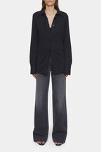 Fitted Shirt - Black - Women