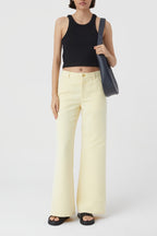 Cropped Tank Top - Negro - Mujer