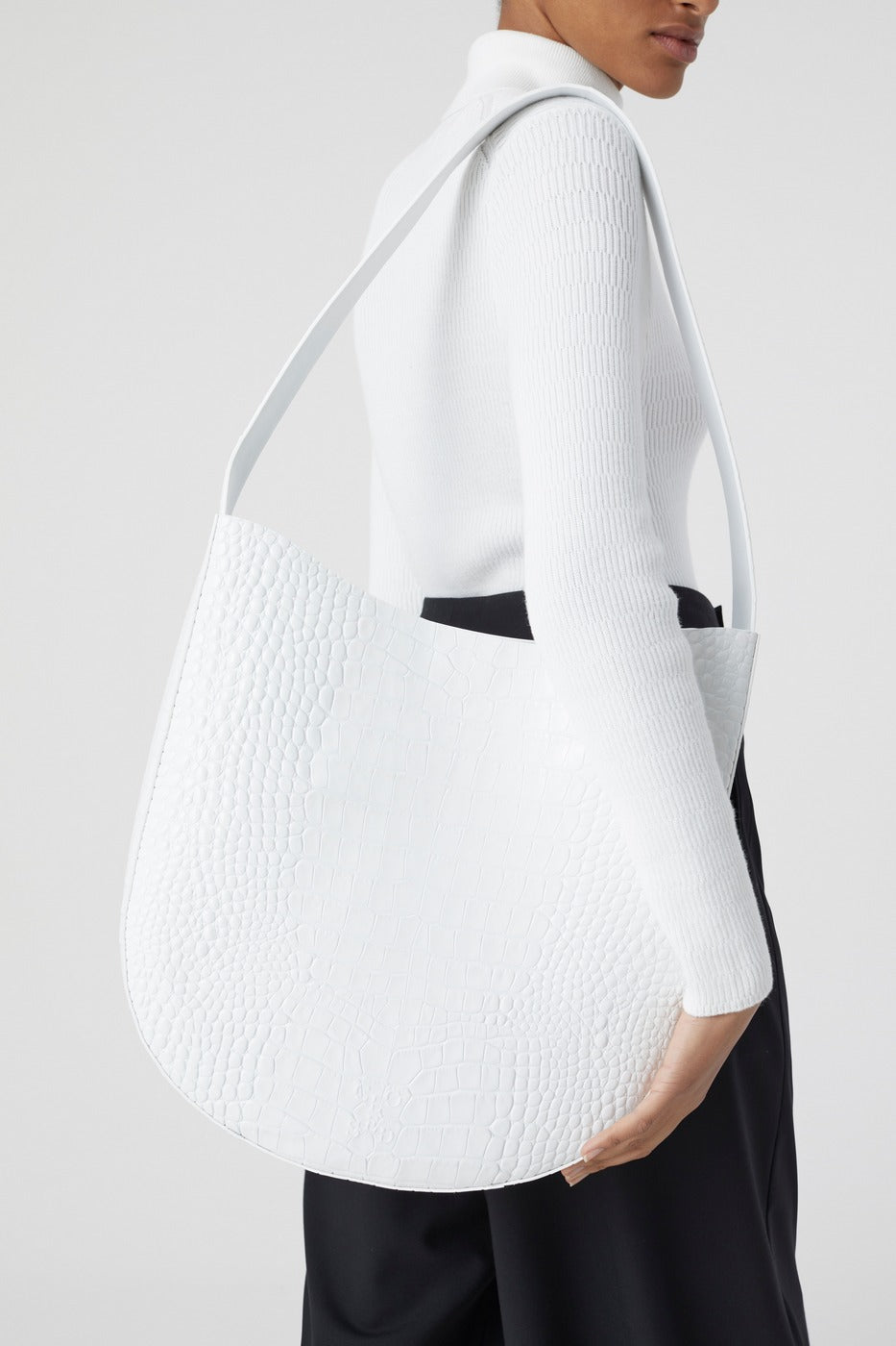 Turtle Neck Long Sleeve - Ivory - Femme