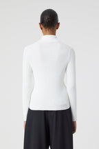 Turtle Neck Long Sleeve - Ivory - Femme