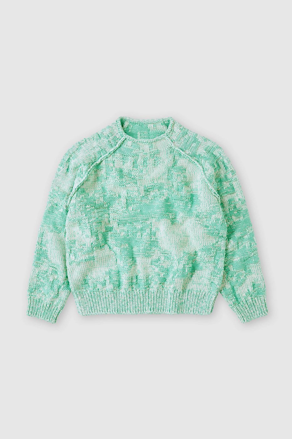Crew Neck Long Sleeve - Green Kick - Women